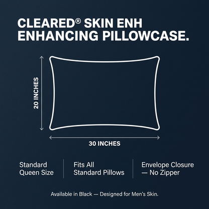 CLEARED™ Anti-Bacterial Silk Pillow Case